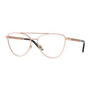 NWT VERSACE EYEGLASSES PASTEL ROSE CAT EYE WOMEN EYEWEAR VERSACE